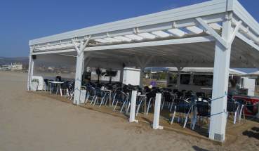 Pérgola plana Madeira